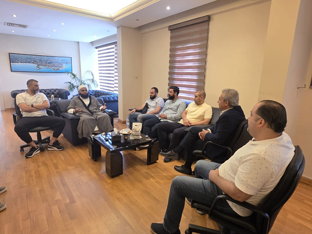 وفد من المجلس التأسيسي لمركز وقف الفرقان يزور بلدية صيدا وفد من المجلس التأسيسي لمركز وقف الفرقان يزور بلدية صيدا
