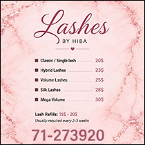 Lashes By Hiba - For appointment: 71273920