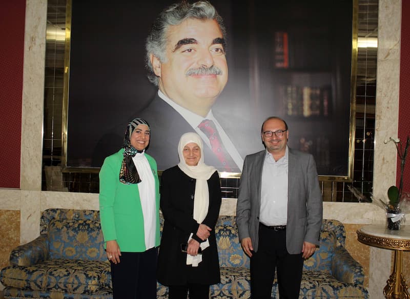 بهية الحريري تستقبل عميدة "كلية الآداب" في الجامعة اللبنانية البرفسورة هبة شندب بهية الحريري تستقبل عميدة "كلية الآداب" في الجامعة اللبنانية البرفسورة هبة شندب