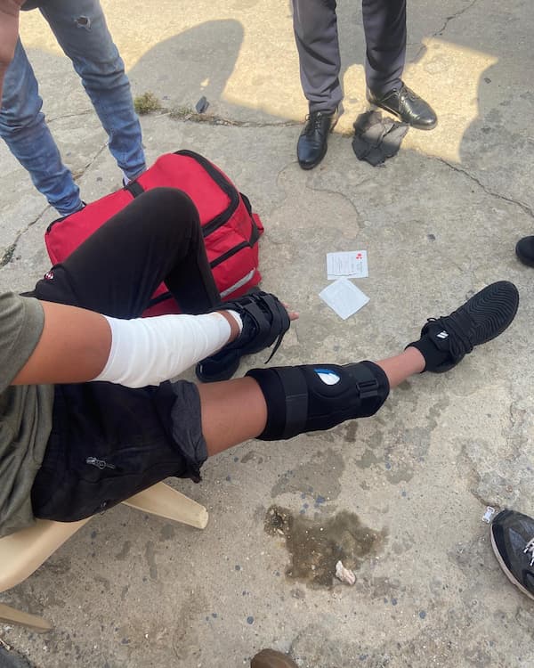 إصابة واحدة نتيجة صدم دراجة على الأوتوستراد الشرقي إصابة واحدة نتيجة صدم دراجة على الأوتوستراد الشرقي