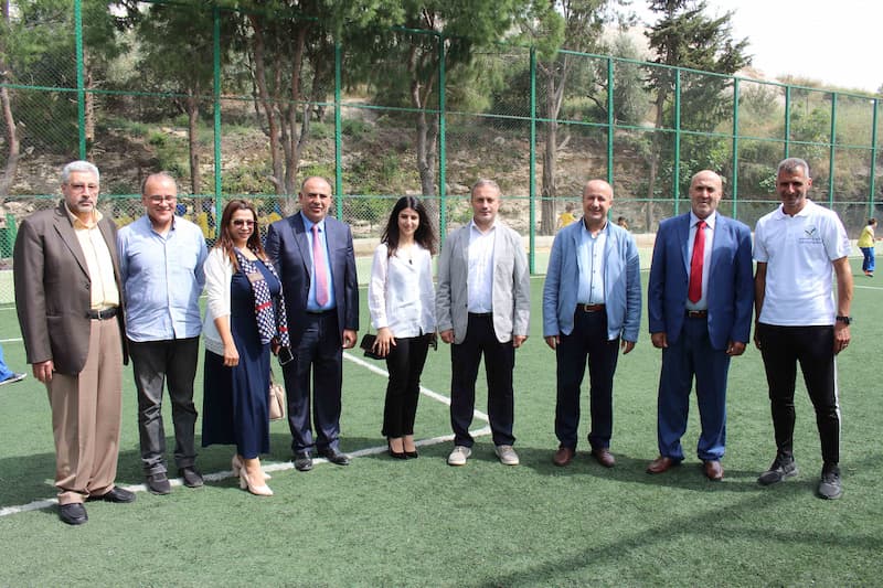 "ثانوية السفير - الغازية" تفتتح ملاعبها الرياضية وتكرم طالباتها الفائزات بالبطولة المدرسية "ثانوية السفير - الغازية" تفتتح ملاعبها الرياضية وتكرم طالباتها الفائزات بالبطولة المدرسية
