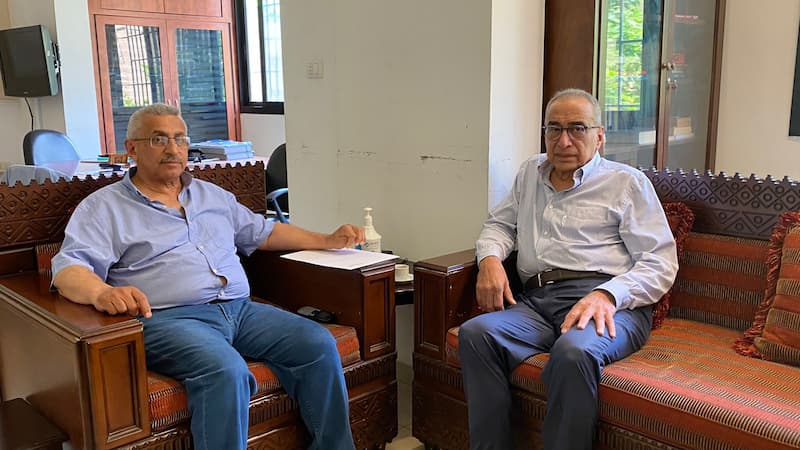 أسامة سعد استقبل الدكتور محمد الكلش من جمعية الصندوق المستقل للقرض الخيري أسامة سعد استقبل الدكتور محمد الكلش من جمعية الصندوق المستقل للقرض الخيري
