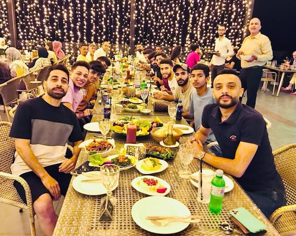 البقاعي يُكرم المنتخب الفلسطيني للصالات بمأدبة عشاء في مطعم المستشار البقاعي يُكرم المنتخب الفلسطيني للصالات بمأدبة عشاء في مطعم المستشار