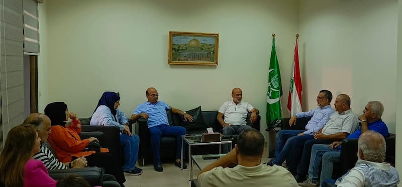 الجماعة الإسلامية تلتقي وفداً من مهندسي مدينة صيدا والجوار الجماعة الإسلامية تلتقي وفداً من مهندسي مدينة صيدا والجوار