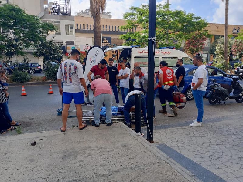 إصابة طفل نتيجة صدم دراجة على الأوتوستراد الشرقي إصابة طفل نتيجة صدم دراجة على الأوتوستراد الشرقي