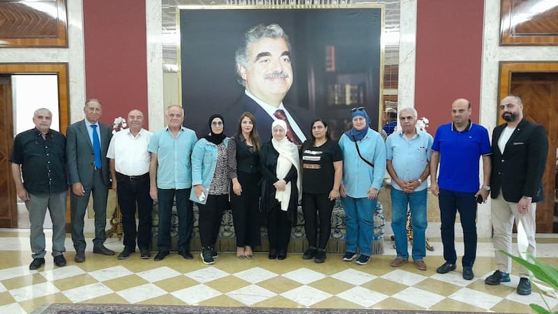 بهية الحريري تبحث مع وفد "مهندسون من صيدا والجوار" الوضع البيئي في المدينة بهية الحريري تبحث مع وفد "مهندسون من صيدا والجوار" الوضع البيئي في المدينة
