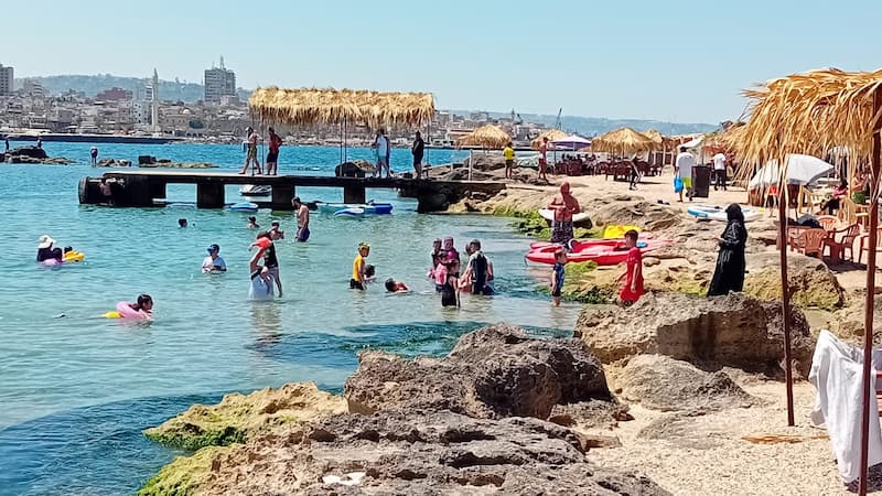 جزيرة صيدا تدخل العالمية باستقبال الرواد من لبنان والخارج جزيرة صيدا تدخل العالمية باستقبال الرواد من لبنان والخارج