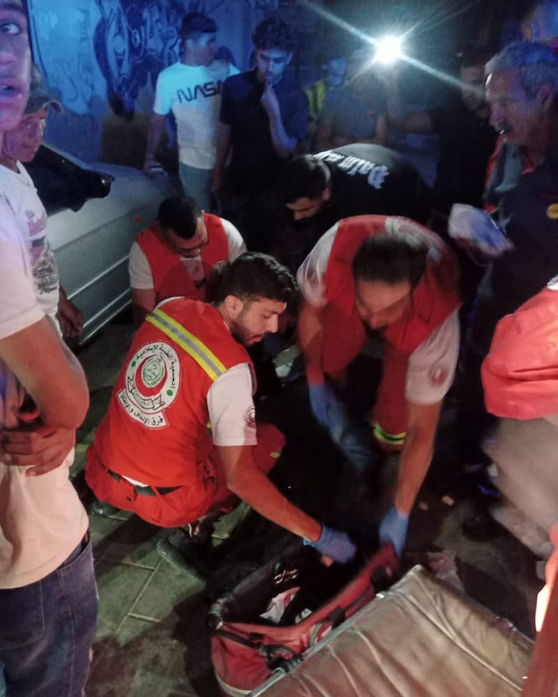 إصابة واحدة نتيجة إشكال فردي في دلاعة إصابة واحدة نتيجة إشكال فردي في دلاعة