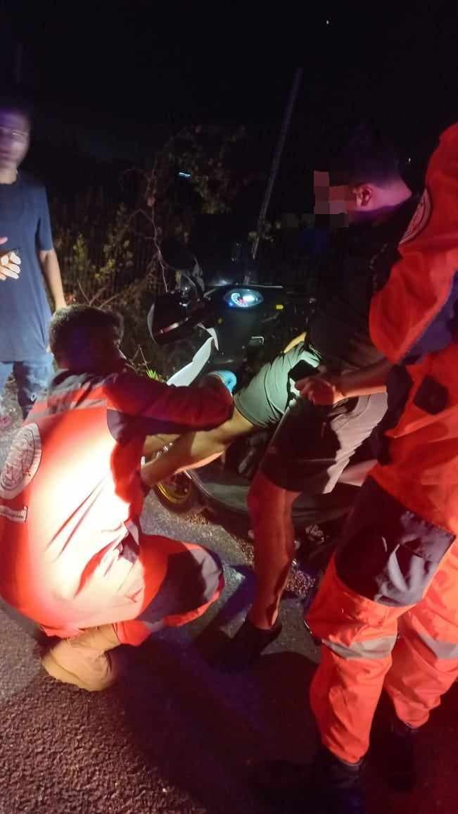 نجاة سائقها بأعجوبة.. تدهور دراجة نارية في بقسطا نجاة سائقها بأعجوبة.. تدهور دراجة نارية في بقسطا