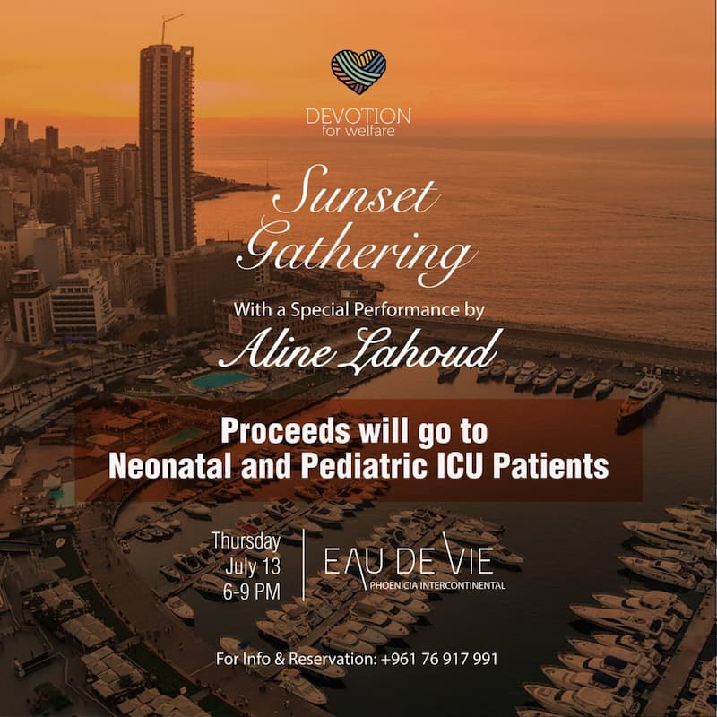 تجمع "Sunset Gathering" في "الفينيسيا" ورسالة دعم من الفنان مازن معضم تجمع "Sunset Gathering" في "الفينيسيا" ورسالة دعم من الفنان مازن معضم