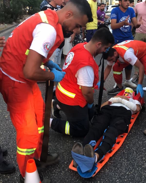 إصابة واحدة نتيجة صدم دراجة على الأوتوستراد الشرقي إصابة واحدة نتيجة صدم دراجة على الأوتوستراد الشرقي