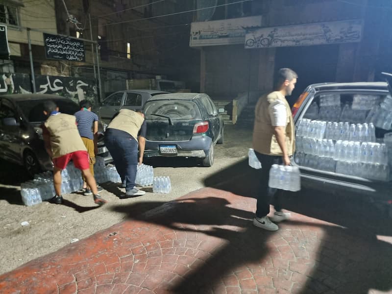 لجنة مسجد القدس استقبلت عددًا من العائلات المهجرة من مخيم عين الحلوة لجنة مسجد القدس استقبلت عددًا من العائلات المهجرة من مخيم عين الحلوة