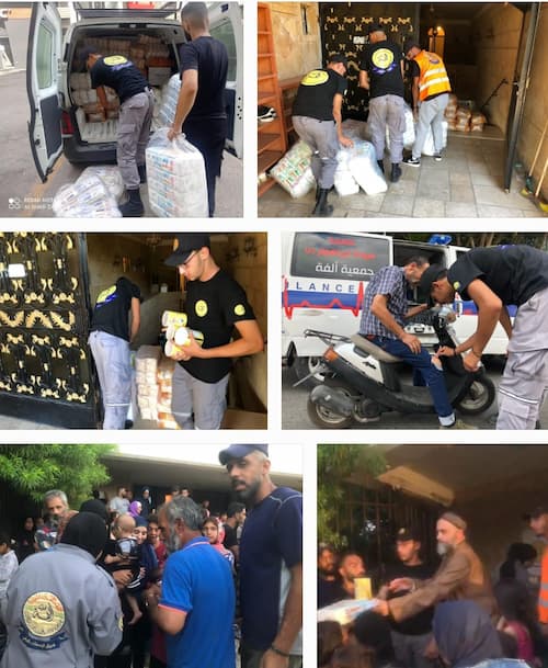 جمعية ألفة ساهمت بنقل السكان والجرحى من مخيم عين الحلوة وقدمت المساعدات الطبية والغذائية جمعية ألفة ساهمت بنقل السكان والجرحى من مخيم عين الحلوة وقدمت المساعدات الطبية والغذائية
