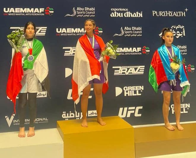 ابنة صيدا البطلة لمار محمد بلطجي تفوز بلقب بطلة العالم للفنون القتالية المختلطة ابنة صيدا البطلة لمار محمد بلطجي تفوز بلقب بطلة العالم للفنون القتالية المختلطة