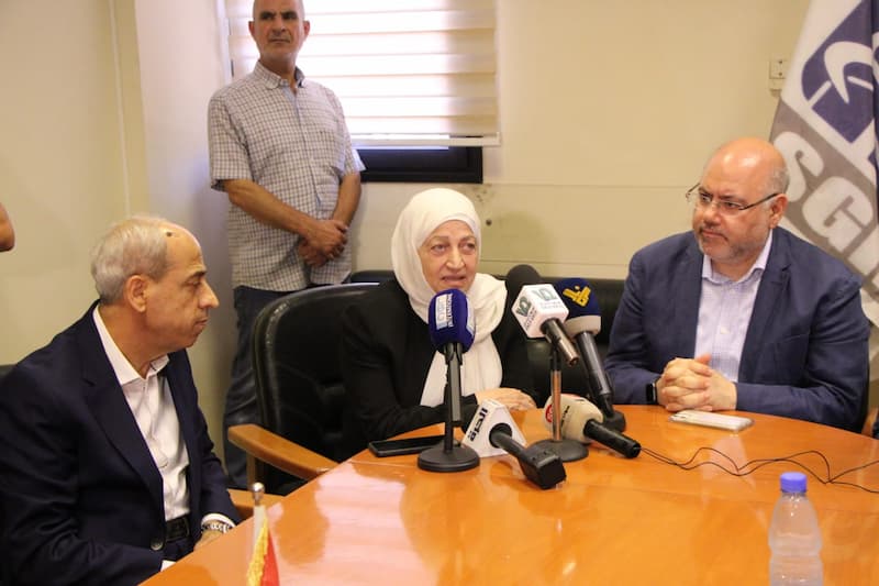 بهية الحريري تفقدت تعمير عين الحلوة ومستشفيي صيدا الحكومي والهمشري بهية الحريري تفقدت تعمير عين الحلوة ومستشفيي صيدا الحكومي والهمشري