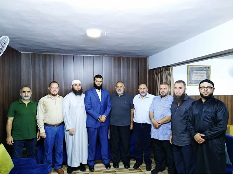 وفد عصبة الأنصار يلتقي طلائع الفجر وفد عصبة الأنصار يلتقي طلائع الفجر