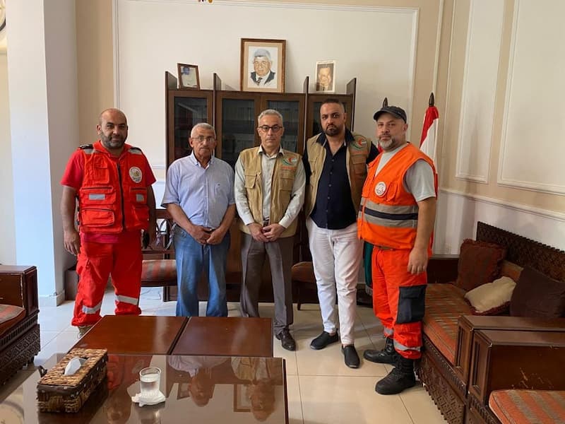 أسامة سعد التقى وفد جمعية "الشفاء": تأكيد التعاون مع مؤسسة معروف سعد أسامة سعد التقى وفد جمعية "الشفاء": تأكيد التعاون مع مؤسسة معروف سعد