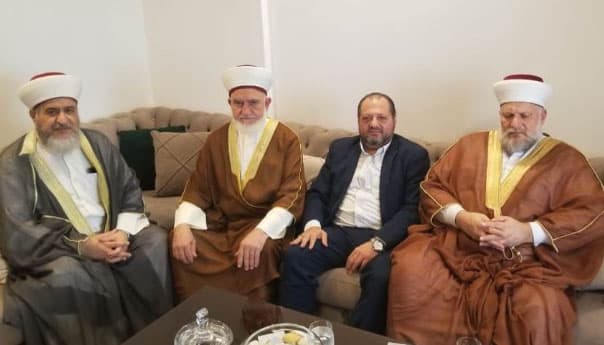 وفد "الوفاء اللبناني" زار مجلس علماء فلسطين في صيدا وفد "الوفاء اللبناني" زار مجلس علماء فلسطين في صيدا