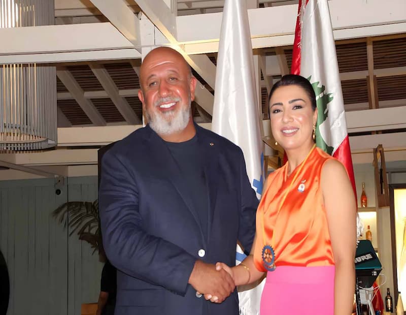 تسليم وتسلم في رئاسة روتاري صيدا بين هشام الأسعد وسالي الزعتري تسليم وتسلم في رئاسة روتاري صيدا بين هشام الأسعد وسالي الزعتري