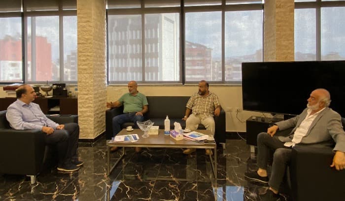 الجماعة الإسلامية تلتقي مدير عام مياه لبنان الجنوبي والبحث تناول مشكلة المياه والصرف الصحي في صيدا الجماعة الإسلامية تلتقي مدير عام مياه لبنان الجنوبي والبحث تناول مشكلة المياه والصرف الصحي في صيدا