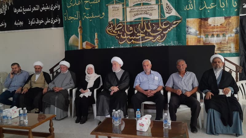 تشييع جثمان حرم المفتي عسيران في مأتم مهيب في حسينية صيدا بمشاركة شخصيات ووفود معزية تشييع جثمان حرم المفتي عسيران في مأتم مهيب في حسينية صيدا بمشاركة شخصيات ووفود معزية