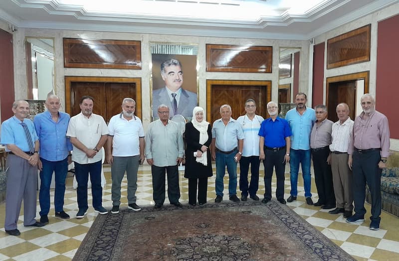 بهية الحريري تعرض مع "رابطة مخاتير صيدا" أوضاع المدينة بهية الحريري تعرض مع "رابطة مخاتير صيدا" أوضاع المدينة