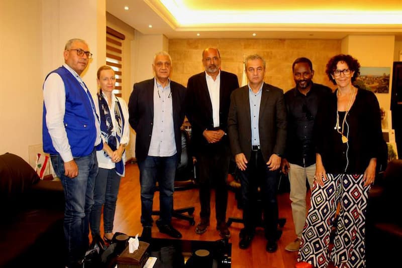 د. بديع إستقبل د. ريزا ود. كلاوس والبحث تناول الأوضاع المأساوية للنازحين من إشتباكات عين الحلوة د. بديع إستقبل د. ريزا ود. كلاوس والبحث تناول الأوضاع المأساوية للنازحين من إشتباكات عين الحلوة