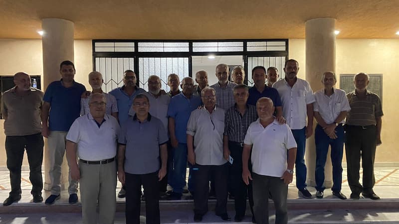 أسامة سعد عرض مع وفد رابطة مخاتير صيدا احداث مخيم عين الحلوة وتداعياتها على المدينة أسامة سعد عرض مع وفد رابطة مخاتير صيدا احداث مخيم عين الحلوة وتداعياتها على المدينة