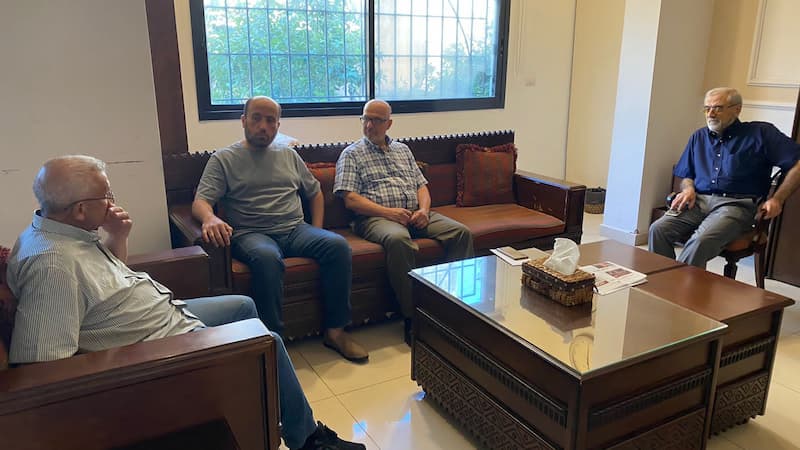 أسامة سعد استقبل وفدا من حزب التحرير أسامة سعد استقبل وفدا من حزب التحرير
