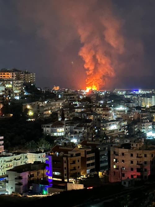 د. بديع: فرق إطفاء بلدية صيدا والدفاع المدني أخمدت الحريق جنوب صيدا ليلا د. بديع: فرق إطفاء بلدية صيدا والدفاع المدني أخمدت الحريق جنوب صيدا ليلا