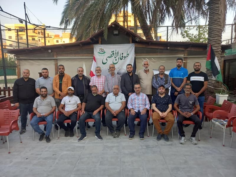 "المؤسسة الفلسطينية للشباب والرياضة" و"الأطر والتجمعات والأندية الرياضية في صيدا" تنفذ وقفة تضامنية مع فلسطين وغزة "المؤسسة الفلسطينية للشباب والرياضة" و"الأطر والتجمعات والأندية الرياضية في صيدا" تنفذ وقفة تضامنية مع فلسطين وغزة