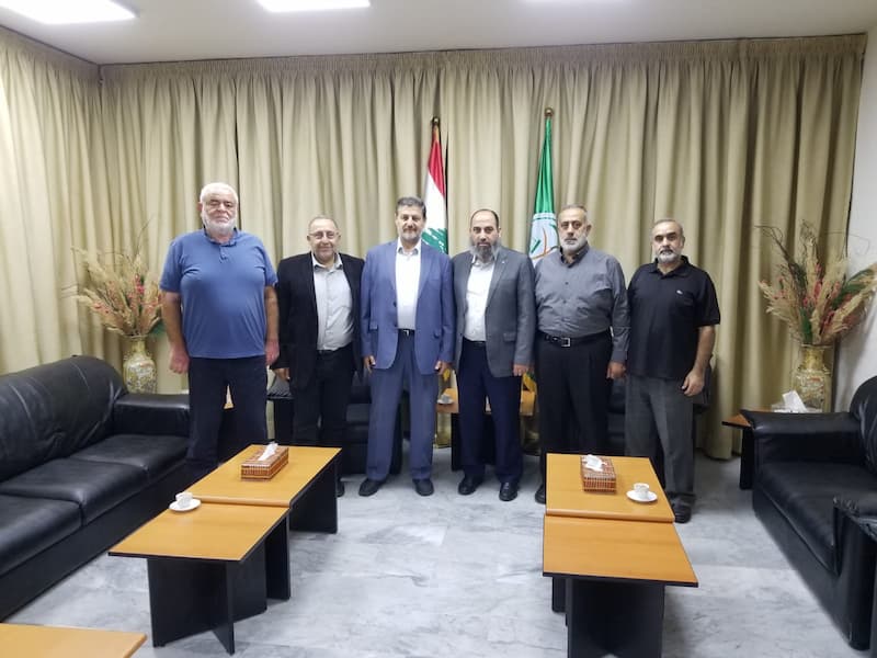 طلائع الفجر تزور الأمين العام للجماعة الإسلامية الشيخ محمد طقوش طلائع الفجر تزور الأمين العام للجماعة الإسلامية الشيخ محمد طقوش