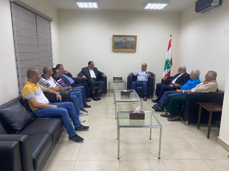 الجماعة الإسلامية تستقبل رابطة آل البابا في صيدا الجماعة الإسلامية تستقبل رابطة آل البابا في صيدا