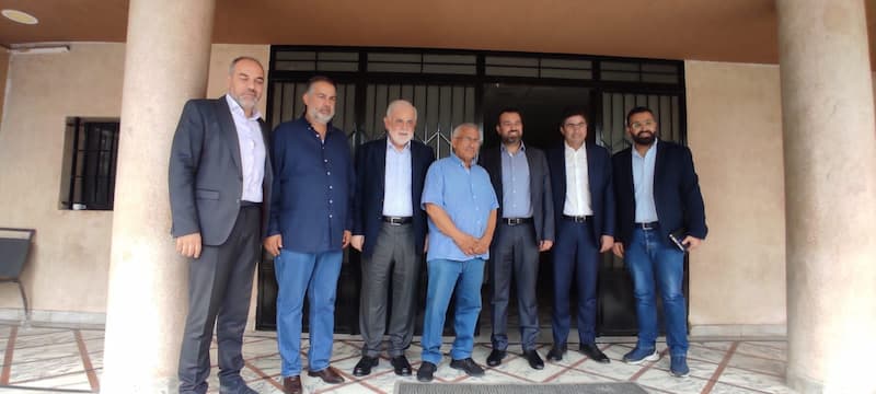 أسامة سعد استقبل وفدا من فعاليات جزين، وجرى التداول في المستجدات اللبنانية والعربية أسامة سعد استقبل وفدا من فعاليات جزين، وجرى التداول في المستجدات اللبنانية والعربية