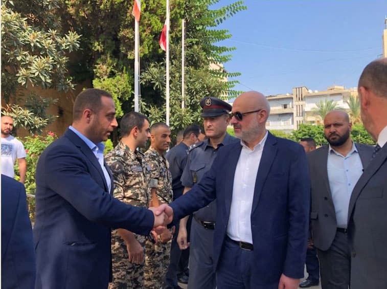 وزير الداخلية زار سرايا صيدا وزير الداخلية زار سرايا صيدا