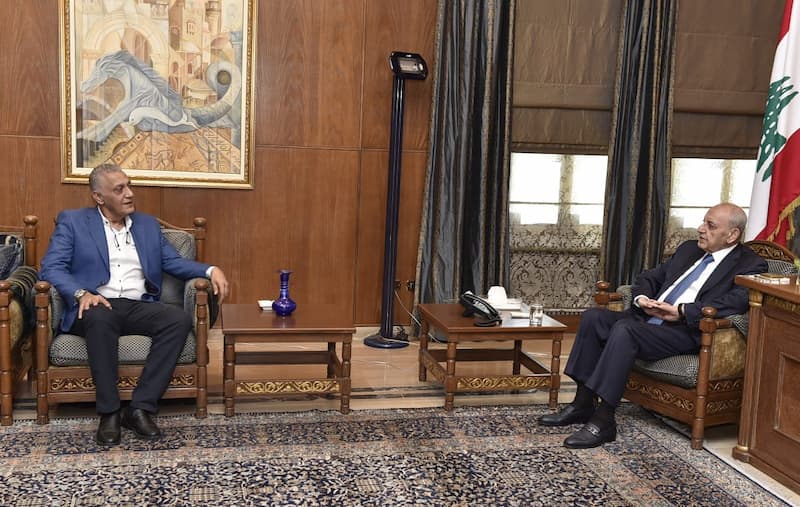 الرئيس بري استقبل رئيس بلدية صيدا د. حازم بديع الرئيس بري استقبل رئيس بلدية صيدا د. حازم بديع