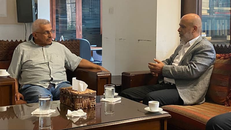 أسامة سعد بحث ووفد من الجماعة الاسلامية التطورات المحلية والعربية أسامة سعد بحث ووفد من الجماعة الاسلامية التطورات المحلية والعربية