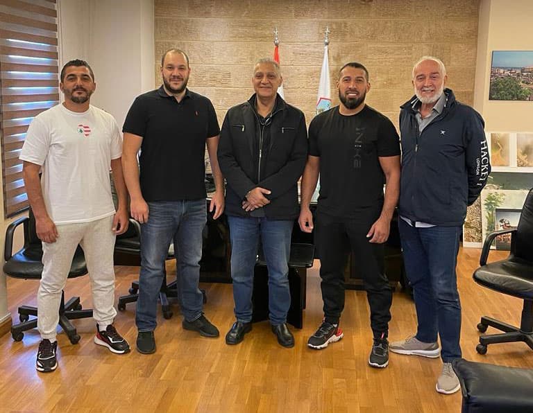 وفد من Saida Fighting Championship يزور رئيس بلدية صيدا د. حازم بديع وفد من Saida Fighting Championship يزور رئيس بلدية صيدا د. حازم بديع