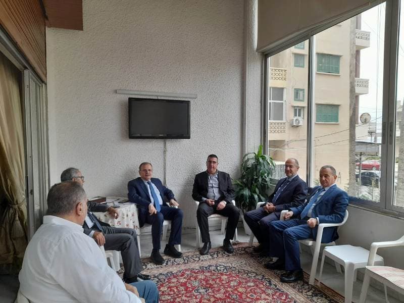 البزري يبحث مع الوزير حجار الأوضاع الإجتماعية والمعيشية البزري يبحث مع الوزير حجار الأوضاع الإجتماعية والمعيشية