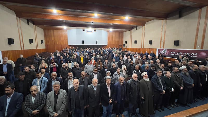 إعلاميو صيدا والجنوب يكرمون شهداء الإعلام الذين ارتقوا على أرض الجنوب إعلاميو صيدا والجنوب يكرمون شهداء الإعلام الذين ارتقوا على أرض الجنوب