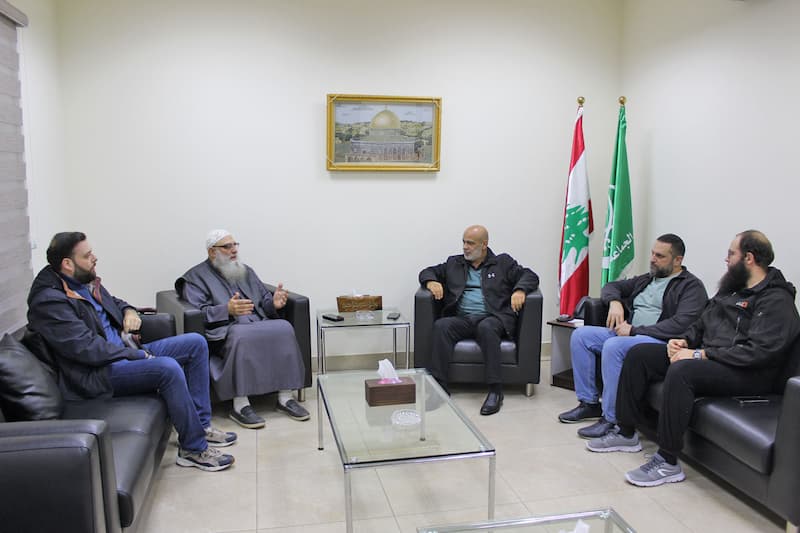 الجماعة الإسلامية تستقبل رئيس جمعية الإستجابة الشيخ نديم حجازي، وتأكيد مشترك على مناصرة ودعم أهلنا في غزة الجماعة الإسلامية تستقبل رئيس جمعية الإستجابة الشيخ نديم حجازي، وتأكيد مشترك على مناصرة ودعم أهلنا في غزة