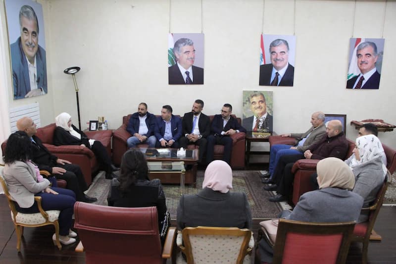 بهية الحريري تتابع ملف التفرّغ في الجامعة اللبنانية مع وفد من الأساتذة المتعاقدين بهية الحريري تتابع ملف التفرّغ في الجامعة اللبنانية مع وفد من الأساتذة المتعاقدين
