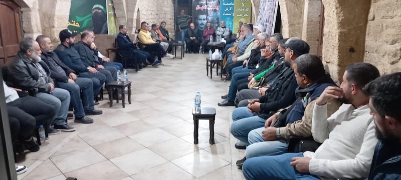 لقاء أخوي لتخليد ذكرى الشهيد جمال حبال وإخوانه في مركز نادي الفجر في صيدا لقاء أخوي لتخليد ذكرى الشهيد جمال حبال وإخوانه في مركز نادي الفجر في صيدا