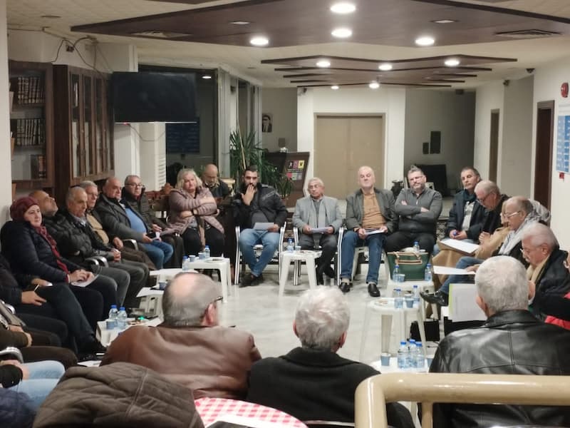 لقاء في مركز معروف سعد الثقافي لمتابعة أزمة النفايات في صيدا بدعوة من النائب أسامة سعد لقاء في مركز معروف سعد الثقافي لمتابعة أزمة النفايات في صيدا بدعوة من النائب أسامة سعد