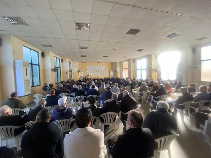 الشيخ ماهر حمود يلقي كلمة في ثالث المرحومة هاجر دياب ويتصل مطمئنًا على الرئيس الحص الشيخ ماهر حمود يلقي كلمة في ثالث المرحومة هاجر دياب ويتصل مطمئنًا على الرئيس الحص