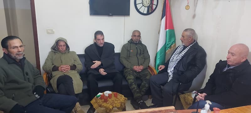 وفد حزب فدا يلتقي اللجان الشعبية وفد حزب فدا يلتقي اللجان الشعبية
