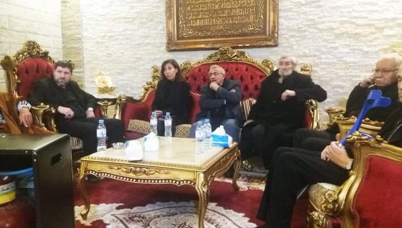 النائبان أسامة سعد وحليمة قعقور على رأس وفد من صيدا وإقليم الخروب يقدمون واجب التعازي بشهداء آل البرجاوي النائبان أسامة سعد وحليمة قعقور على رأس وفد من صيدا وإقليم الخروب يقدمون واجب التعازي بشهداء آل البرجاوي