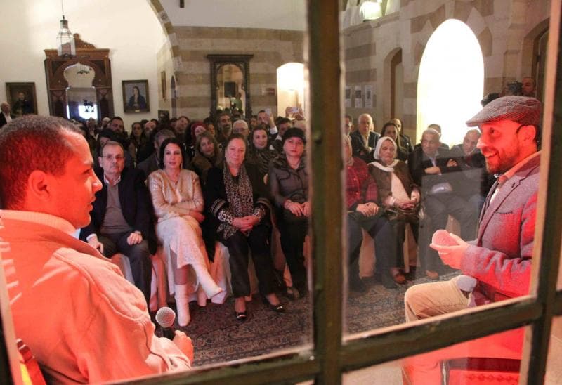 "هيا نتحدث عن الحب" لزاهر البزري وابراهيم توتنجي في قصر دبانة..قصص شغف محكية بلسان أصحابها! "هيا نتحدث عن الحب" لزاهر البزري وابراهيم توتنجي في قصر دبانة..قصص شغف محكية بلسان أصحابها!