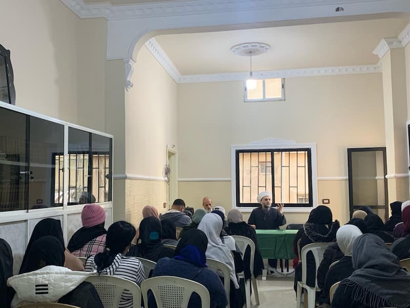 أمين عام حركة الأمة محاضِراً في مركز الشيخ جبري بصيدا: رمضان شهر البشرى للمجاهدين والصابرين أمين عام حركة الأمة محاضِراً في مركز الشيخ جبري بصيدا: رمضان شهر البشرى للمجاهدين والصابرين