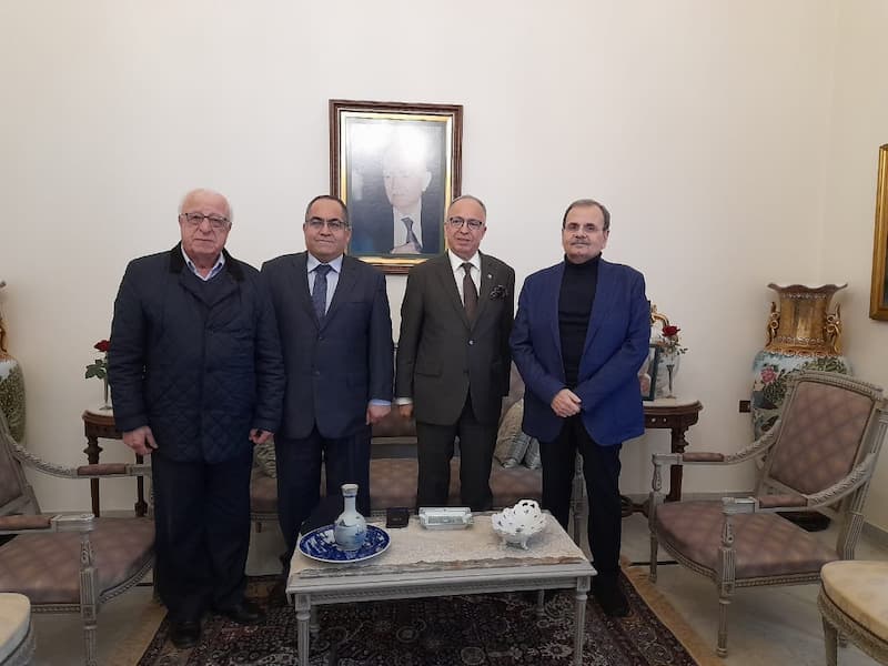 البزري بحث والسفير الجزائري التطورات السياسية والعسكرية في غزة وجنوب لبنان البزري بحث والسفير الجزائري التطورات السياسية والعسكرية في غزة وجنوب لبنان